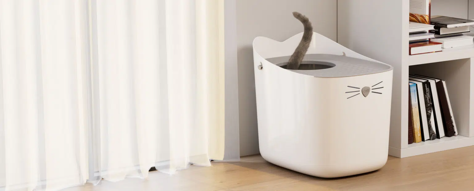 CATIT PIXI LITTER BOX, GREY