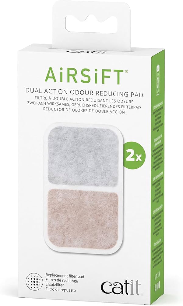 CATIT AIRSIFT CARTRIDGE DUAL ACTION 2/PCS